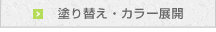 塗り替え・カラー展開